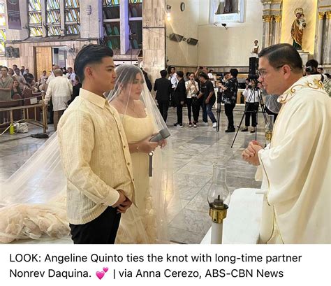 Angeline Quinto kasal na! : r/ChikaPH .